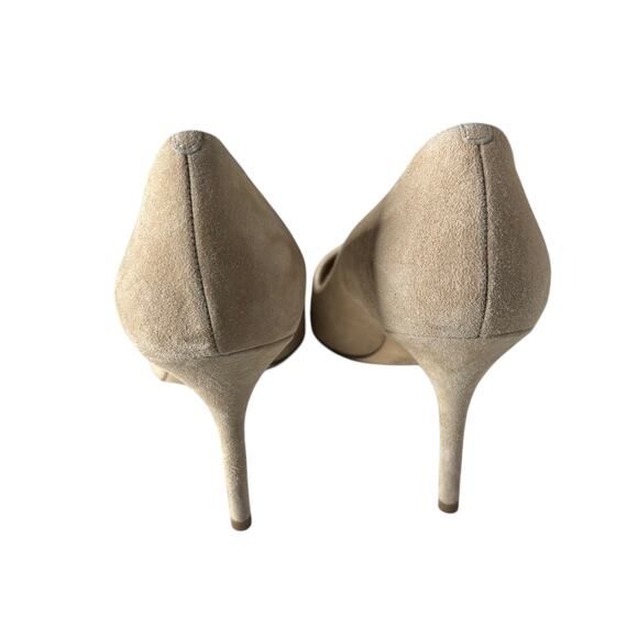 J. Crew Elsie Suede Pumps Natural Size 8.5 - Picture 4 of 6